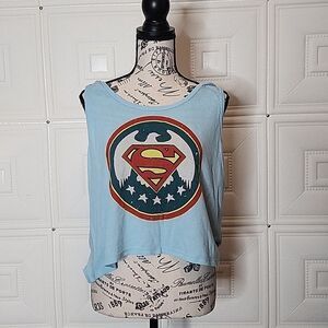 NWOT Trunk LTD Superman Logo High Low Tank